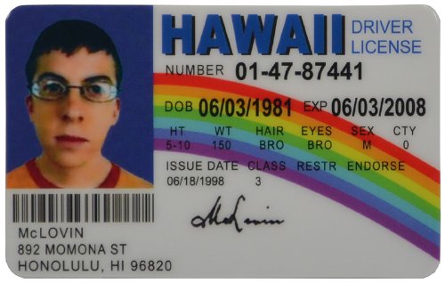 Image result for bad fake id